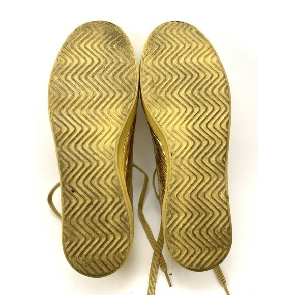 Adidas JS Rod Laver Jeremy Scott Gold Sneakers D65861 Men's 7.5 Snakeskin Shoes‎ - Picture 16 of 16